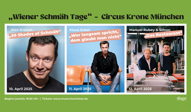 Wiener Schmäh Tage © München Ticket GmbH